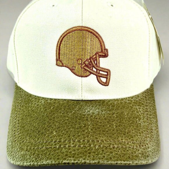 Cleveland Browns Vintage 1999 NFL Adjustable 20% Wool Logo NOS Cap - Picture 2 of 5